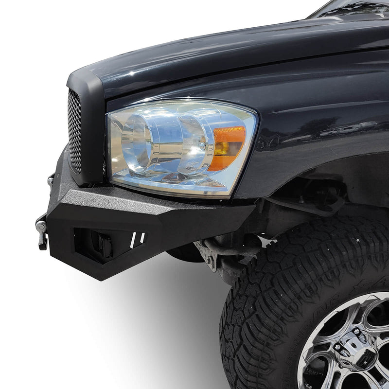 Load image into Gallery viewer, Dodge Ram 1500 Full Width Front Bumper Front Bumper with LED Light Bar for Dodge Ram 1500 BXG6501 6
