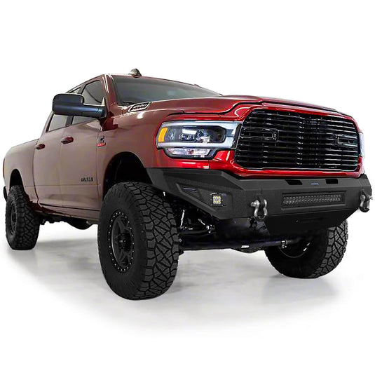 Dodge Ram 2500 Full Width Front Bumper DiscoveryⅠFront Bumper w/Winch Plate & LED Light Bar for Dodge Ram 2500 BXG6302 5
