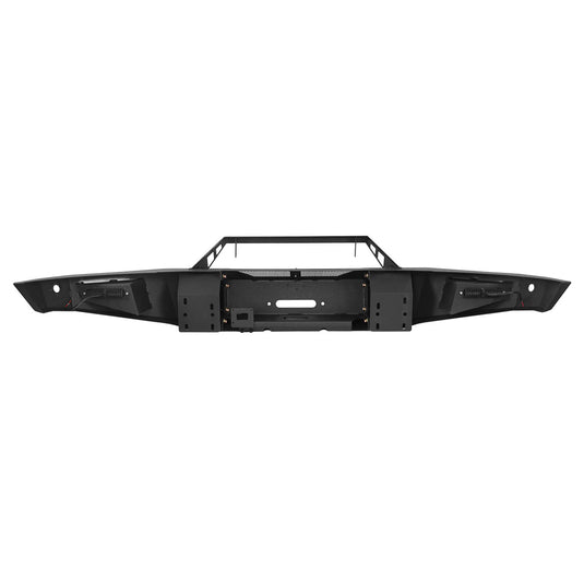 Dodge Ram 1500 Full Width Front Bumper DiscoveryⅠFront Bumper with Winch Plate for Dodge Ram 1500 Rebel BXG6011 10