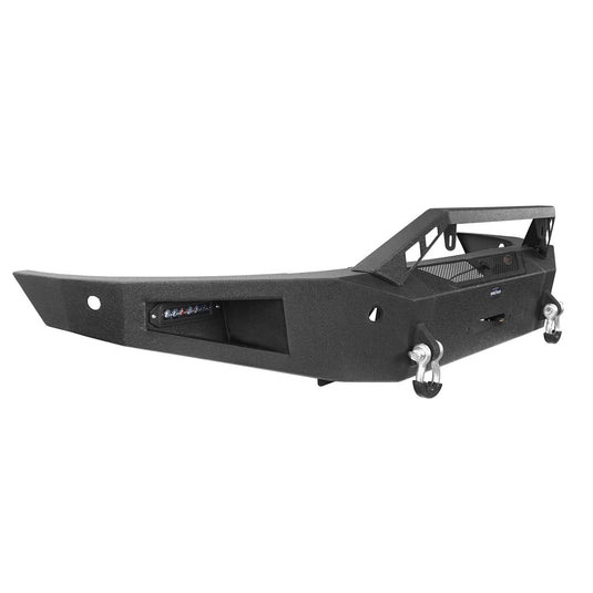 Dodge Ram 1500 Full Width Front Bumper DiscoveryⅠFront Bumper with Winch Plate for Dodge Ram 1500 Rebel BXG6011 12