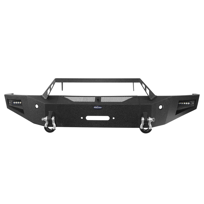 Load image into Gallery viewer, Dodge Ram 1500 Full Width Front Bumper DiscoveryⅠFront Bumper with Winch Plate for Dodge Ram 1500 Rebel BXG6011 9
