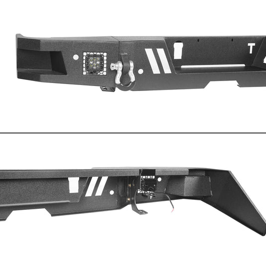 HookeRoad Tundra Full Width Rear Bumper for 2014-2021 Toyota Tundra b5002+b5003 8