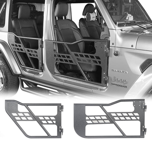 Hooke Road 4-Door Tubular Doors & Side Steps(18-24 Jeep Wrangler JL)