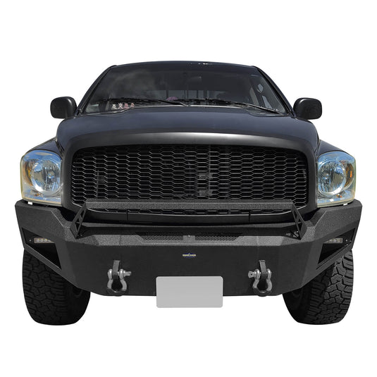 Hooke Road Ram 1500 Full Width Front Bumper for 2006-2008 Ram 1500 BXG6502 10