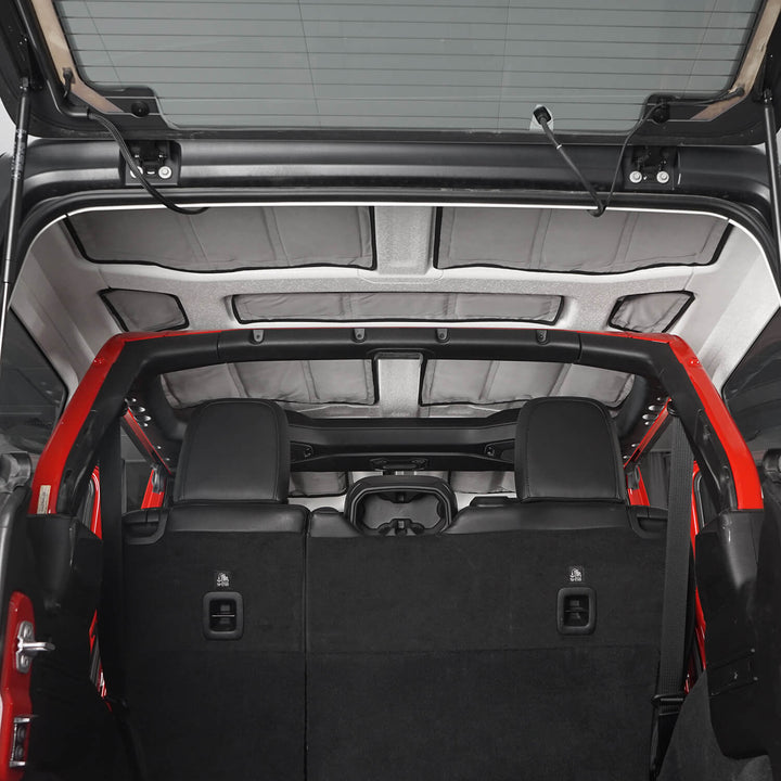 HookeRoad Jeep Wrangler JL Hardtop Insulation Kit for 20182021 Jeep