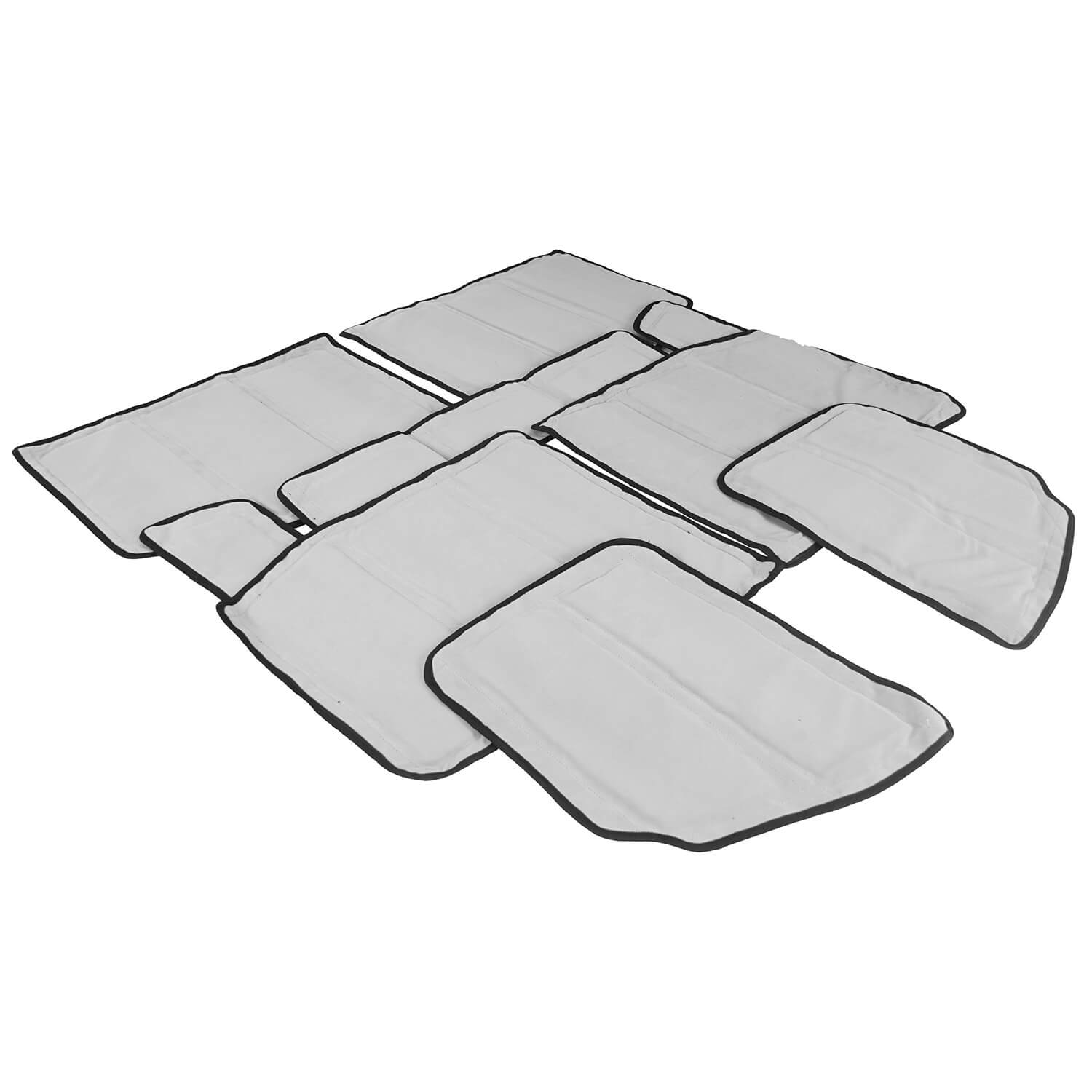 HookeRoad Jeep Wrangler JL Hardtop Insulation Kit for 20182021 Jeep