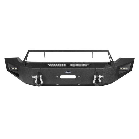 HookeRoad Ram 1500 Full width Front Bumper and Rear Bumper Combo for 2006-2008 Ram1500 BXG65026503-12