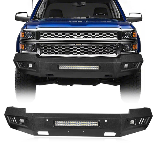 Hooke Road Chevrolet Front Bumper(14-15 Chevy Silverado 1500) - HR