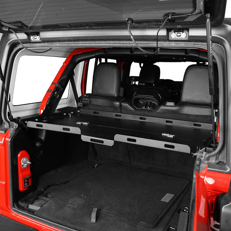 Load image into Gallery viewer, Hooke Road Interior Fold-Up Storage Rack Cargo Rack(18-24 Jeep Wrangler JL 4-Door Hardtop)
