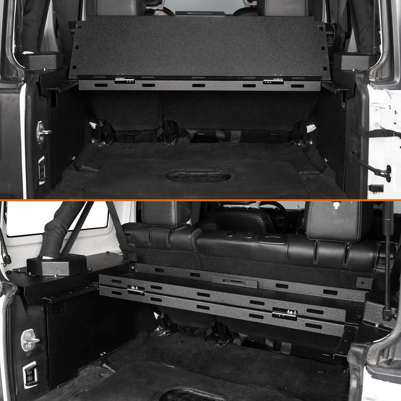 Load image into Gallery viewer, Hooke Road Interior Foldaway Cargo Rack(15-18 Jeep Wrangler JK 4- Door)
