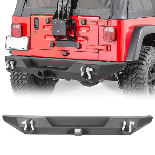 Hooke Road Rear Bumper Back Bumper(76-86 Jeep Wrangler CJ-7)