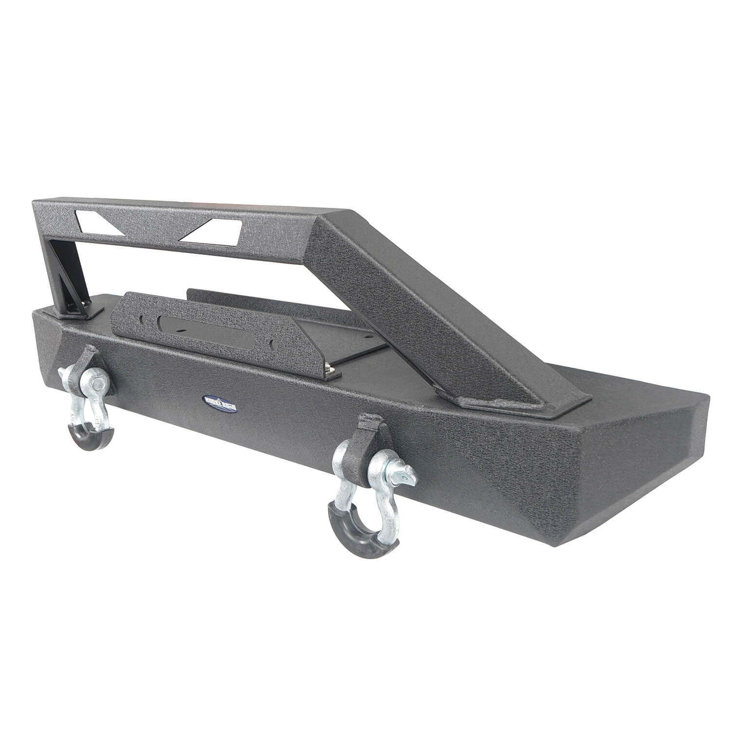 HookeRoad Jeep CJ Stubby Front Bumper w/Winch Plate for 19761986 Jeep