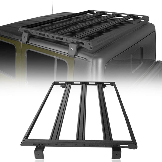 HookeRoad Roof Rack Luggage Carrier Rack Backbone System for 1997-2006 Jeep  Wrangler TJ – Hooke Road 4x4