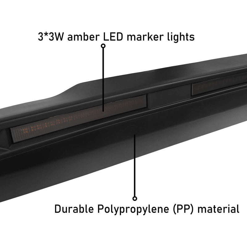 Load image into Gallery viewer, Hooke Road Jeep Hood Protector w/ Amber Lights for 2018-2022 Jeep Wrangler JL  and 2020-2022 Gladiator JT bxg30023 19
