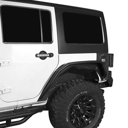 Hooke Road Flux Tubular Fender Flares(07-18 Jeep Wrangler JK)