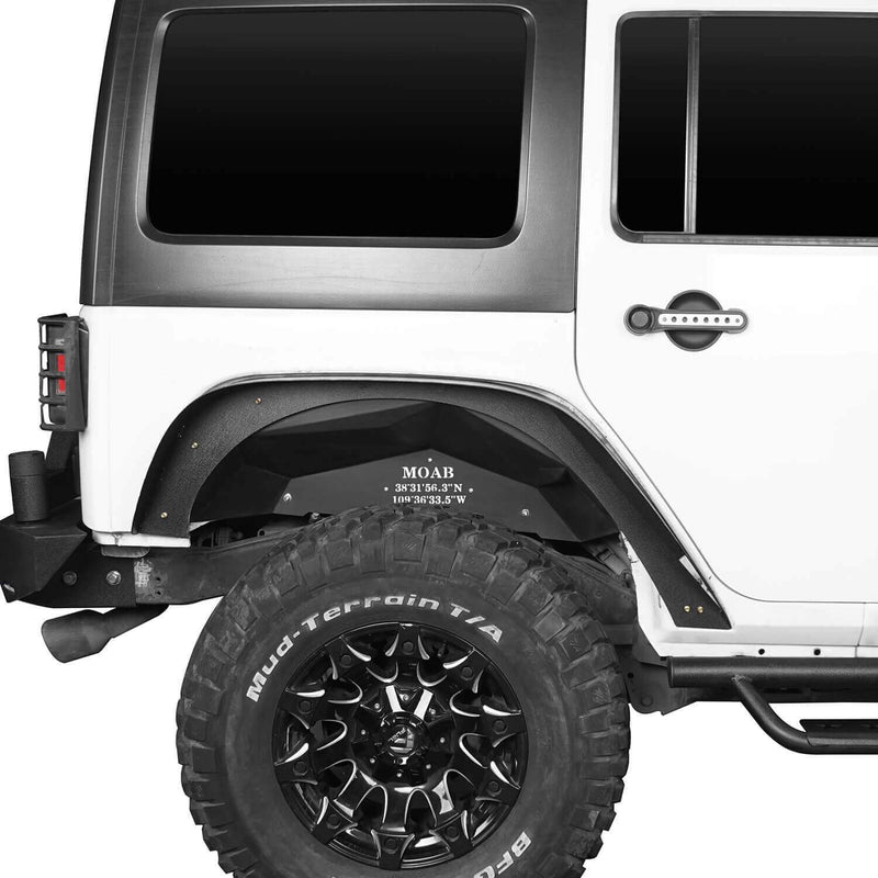 Load image into Gallery viewer, Hooke Road Jeep JK Flux Tubular Fender Flares &amp; Inner Fender Liners for Jeep Wrangler JK 2007-2018 Jeep JK Metal Fenders Jeep JK Accessories  BXG089MMR1760BXG223 u-Box offroad 14
