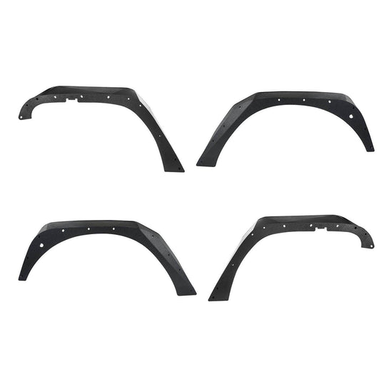 Hooke Road Jeep JK Flux Tubular Fender Flares & Inner Fender Liners for Jeep Wrangler JK 2007-2018 Jeep JK Metal Fenders Jeep JK Accessories  BXG089MMR1760BXG223 u-Box offroad 8