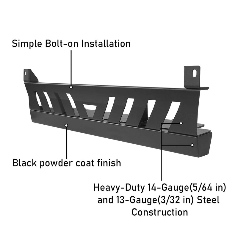 Load image into Gallery viewer, Hooke Road Jeep JK Front Skid Plate Frame Guard for Jeep Wrangler JK 2007-2018 MMR 20142  11
