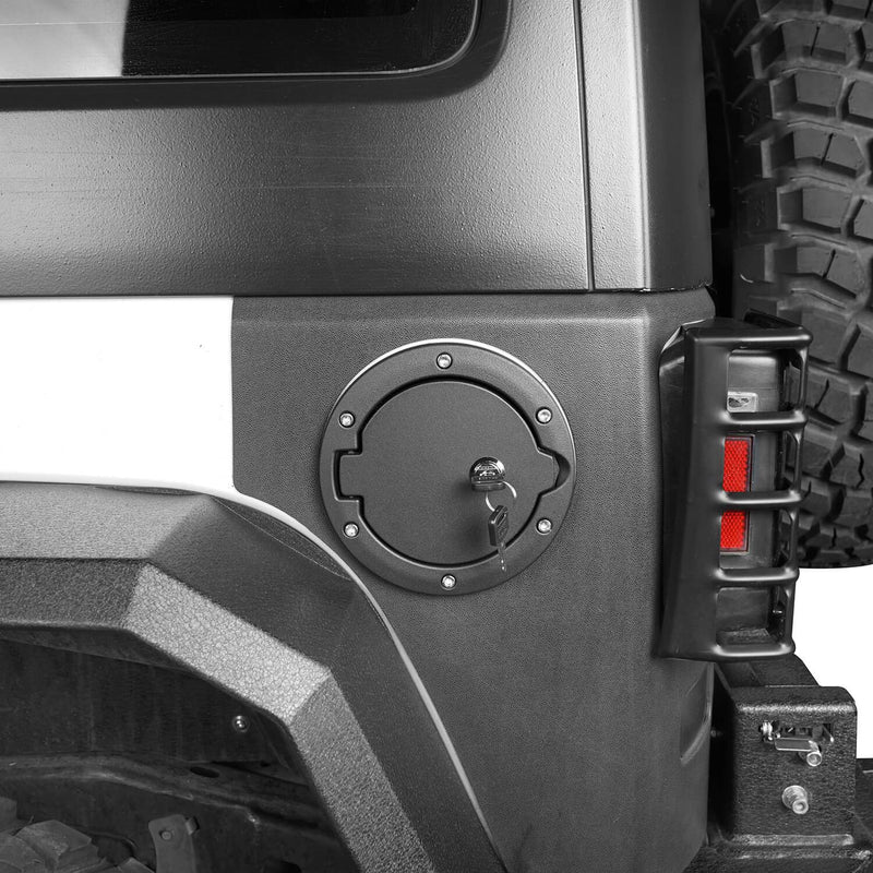 Load image into Gallery viewer, Hooke Road Jeep JK Gas Tank Gas Cap with Lock and Key for Jeep Wrangler JK 2007-2018 MMR1784 u-Box Offroad 3

