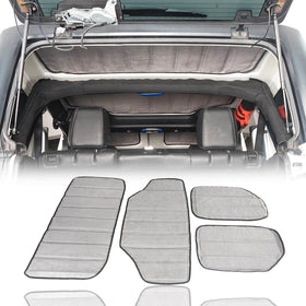 Hooke Road Jeep JK 4 Door Hardtop Insulation for Jeep Wrangler JK 2007-2018 mmr1791 Jeep Wrangler Interior u-Box offroad 2