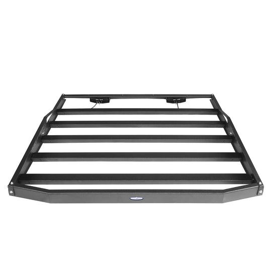 Hooke Road Jeep JK Roof Rack Cargo Carrier Rack Luggage Rack Storage Roof Rack for Jeep Wrangler JK 4 Doors 2007-2018 BXG203 Jeep Rack Jeep Accessories u-Box Offroad 8