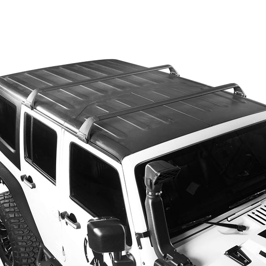 Hooke Road Jeep JK Roof Rack Cross Bars Side Rail Roof Rack for Jeep Wrangler JK 2007-2018 MMR1792 Jeep JK Accessories Jeep Wrangler Parts u-Box Offroad 4