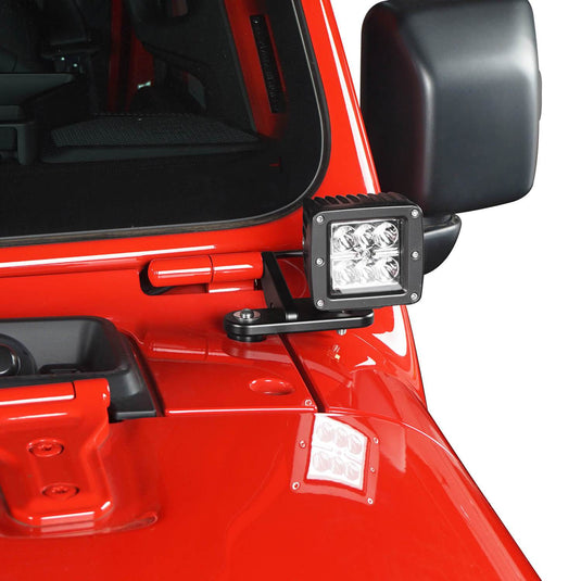 Hooke Road? A-Pillar Light Mounting for Jeep Wrangler JL 2018-2019 Jeep JL Parts MMR1815 u-Box offroad 5
