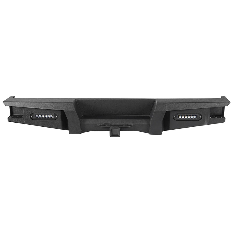 Load image into Gallery viewer, Hooke Road Jeep JL Rear Bumper with 2 inch Hitch Receiver Jeep JL Bumper for Jeep Wrangler JL 2018-2019 BXG3032 5
