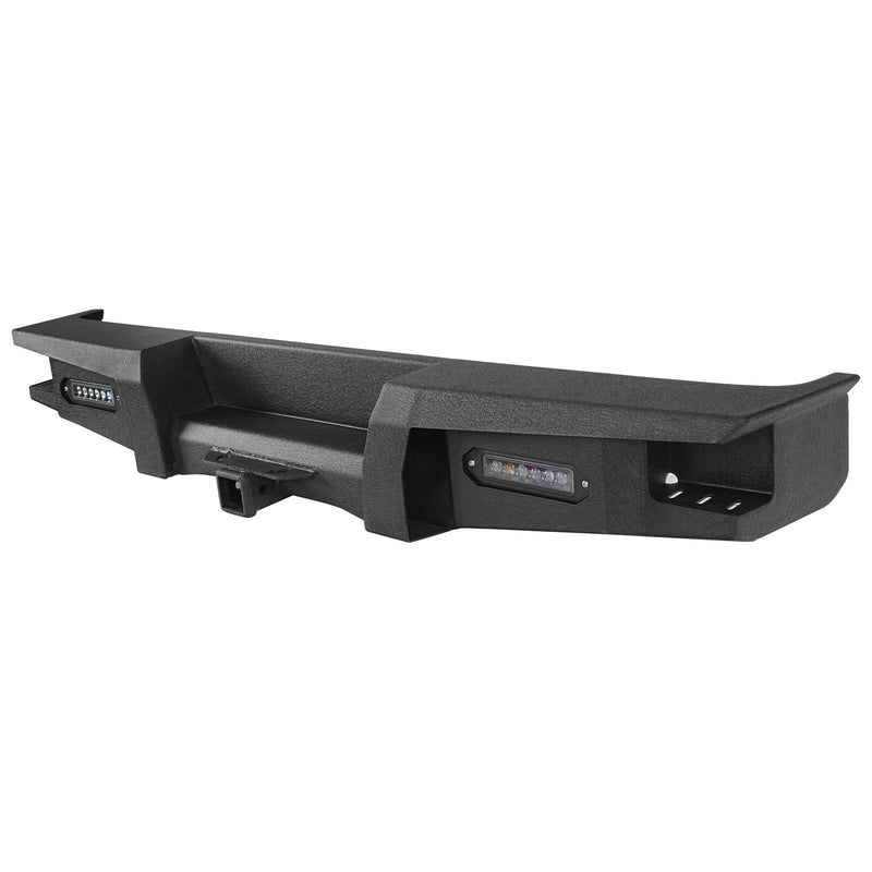 Load image into Gallery viewer, Hooke Road Jeep JL Rear Bumper with 2 inch Hitch Receiver Jeep JL Bumper for Jeep Wrangler JL 2018-2019 BXG3032 6
