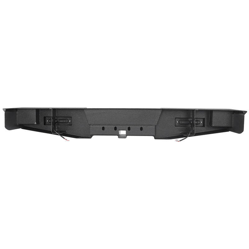Load image into Gallery viewer, Hooke Road Jeep JL Rear Bumper with 2 inch Hitch Receiver Jeep JL Bumper for Jeep Wrangler JL 2018-2019 BXG3032 8
