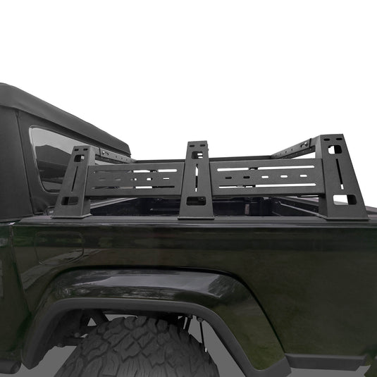 Hooke Road Jeep JT High Bed Rack Jeep Gladiator JT 13 Inch Bed Rack for 2020-2021 Jeep Gladiator JT bxg7008 5