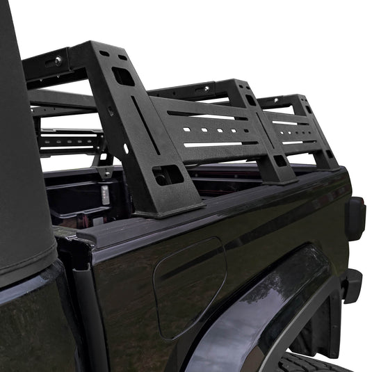 Hooke Road Jeep JT High Bed Rack Jeep Gladiator JT 13 Inch Bed Rack for 2020-2021 Jeep Gladiator JT bxg7008 6