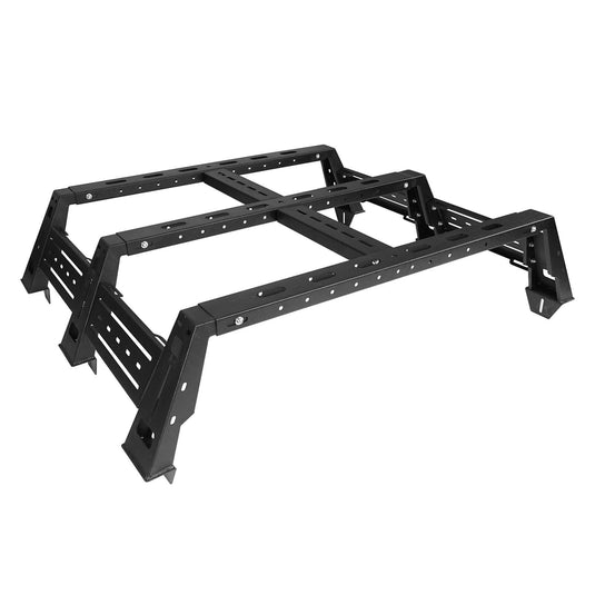 Hooke Road Jeep JT High Bed Rack Jeep Gladiator JT 13 Inch Bed Rack for 2020-2021 Jeep Gladiator JT bxg7008 9