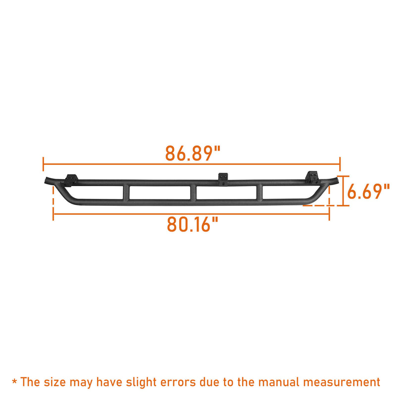 Load image into Gallery viewer, JEEP JT Tube Slider Rocker Guards(20-22 Gladiator) - Hooke Road BXG.7009-S 13
