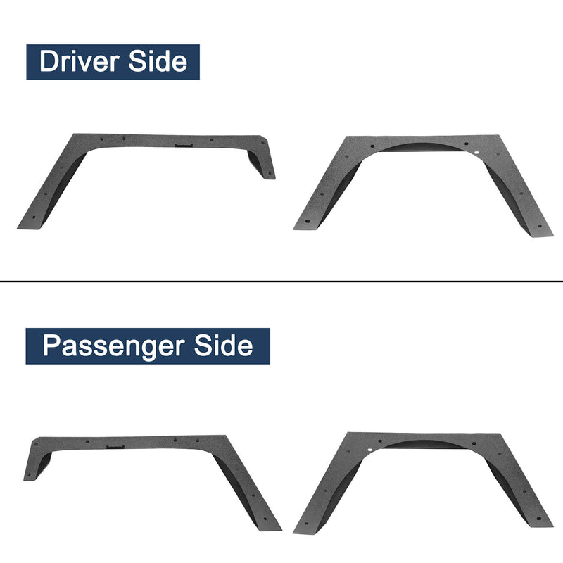 Load image into Gallery viewer, Hooke Road Front &amp; Rear Fender Flares Jeep TJ Fender Flares for Jeep Wrangler TJ 1997-2006 bxg205 u-Box Offroad 8
