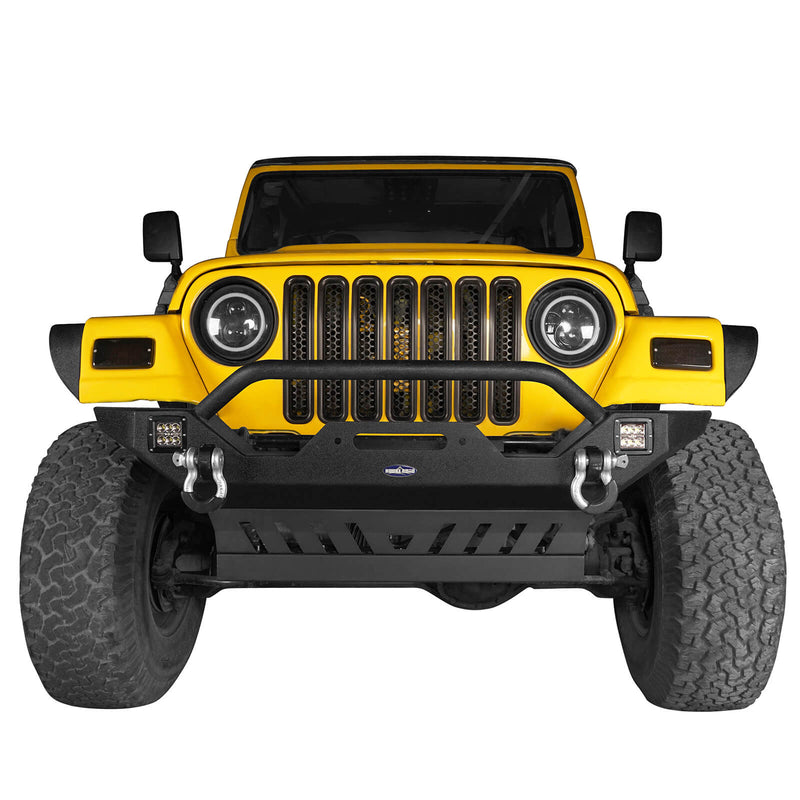 Load image into Gallery viewer, Jeep TJ Steel Front Skid Plate (97-06 Wrangler ) - Hooke Road BXG.1030-S 3

