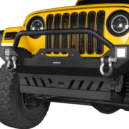 Jeep TJ Steel Front Skid Plate (97-06 Wrangler ) - Hooke Road BXG.1030-S 5