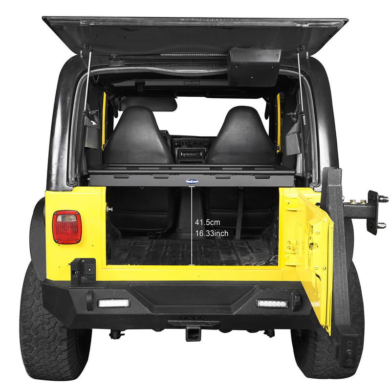Load image into Gallery viewer, Hooke Road Interior Cargo Rack Jeep Wrangler Rear Cargo Rack for Jeep Wrangler TJ 1997-2006 BXG216 u-Box offroad 6
