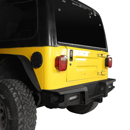 Hooke Road Jeep TJ Rear Bumper for 1997-2006 Jeep Wrangler TJ bxg1028 14