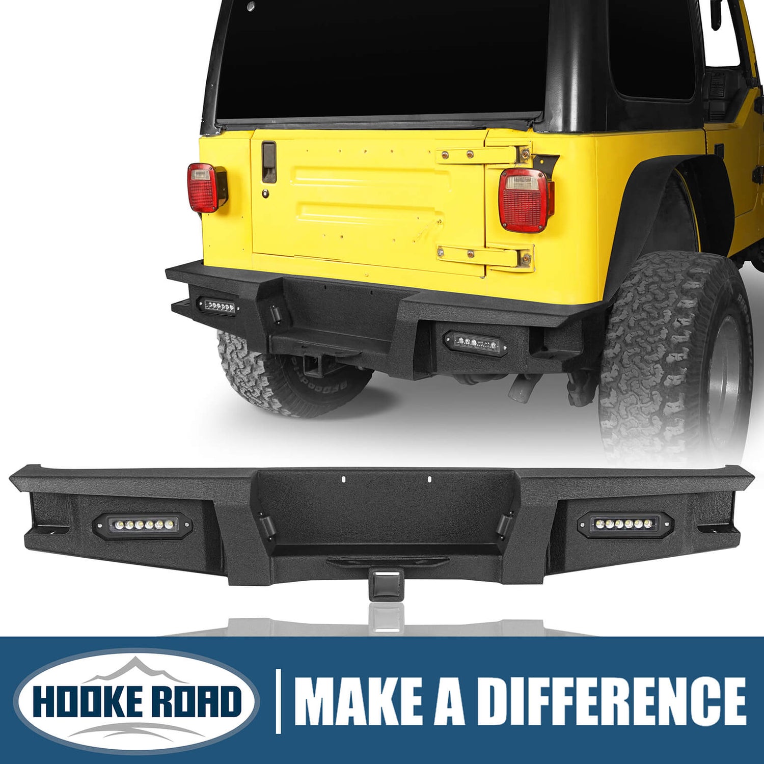 1997-2006 Jeep Wrangler TJ/LJ Parts | Roof Rack | Bumper | Hooke Road ...