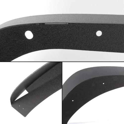 Hooke Road Jeep JK Flat Fender Flares Textured Black Steel Fender Flares for Jeep Wrangler JK 2007-2018 BXG004 Jeep JK   Fender Flares Jeep Wrangler Fender Flares Jeep Fender Flares u-Box Offroad 9