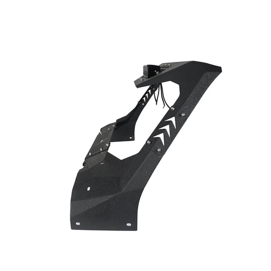 Hooke Road Mad Max Front Bumper & Windshield Frame Cover(18-24 Jeep Wrangler JL & Gladiator JT(Excluding Mojave))