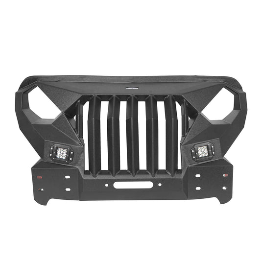 Hooke Road Mad Max Front Bumper & Rear Bumper w/Tire Carrier(18-25 Jeep Wrangler JL)
