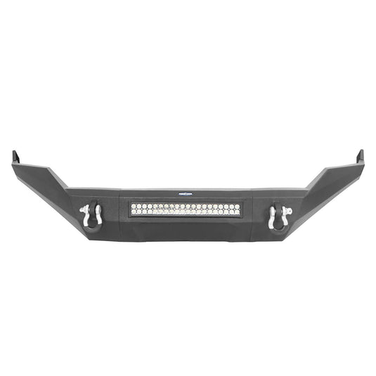 Hooke Road Discoverer Full-Width Front Bumper w/LED Light Bar (13-18 Ram 1500,Excluding Rebel)