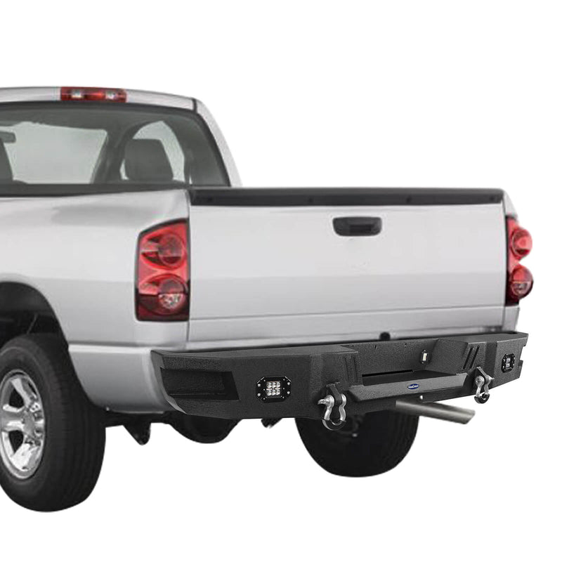 Load image into Gallery viewer, Hooke Road Ram Rear Bumper for 2006-2008 Ram 1500 BXG6504  8
