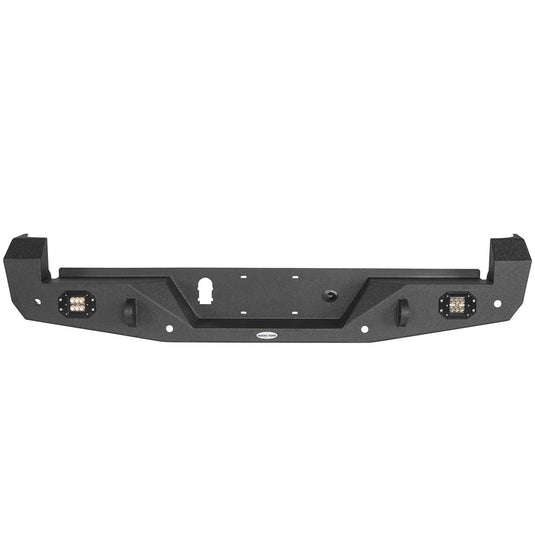 Hooke Road Steel Rear Bumper w/18W LED Floodlights(16-23 Toyota Tacoma) b4200s 5