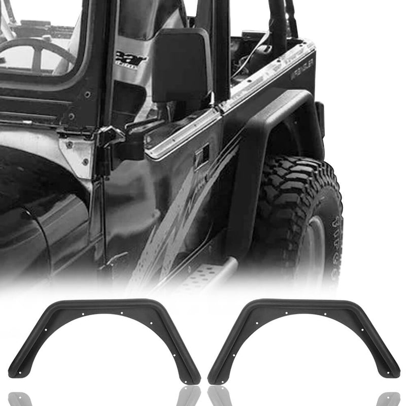 Load image into Gallery viewer, Hooke Road Rear Fender Flares(87-95 Jeep Wrangler YJ)
