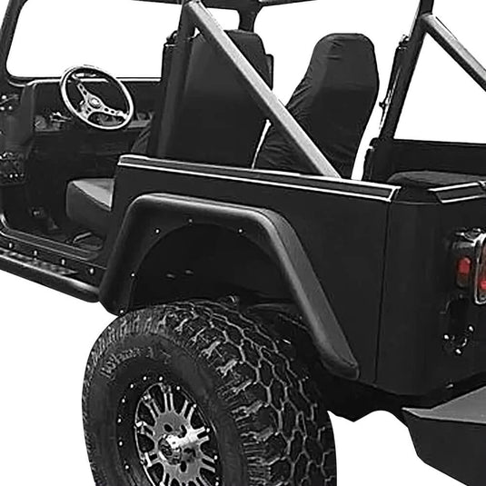 Hooke Road Rear Fender Flares(87-95 Jeep Wrangler YJ)