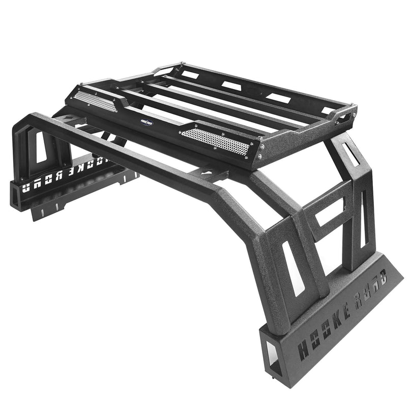 Load image into Gallery viewer, HookeRoad Toyota Tacoma Bed Rack Roll Bar for 2005-2023 Toyota Tacomab4004-7
