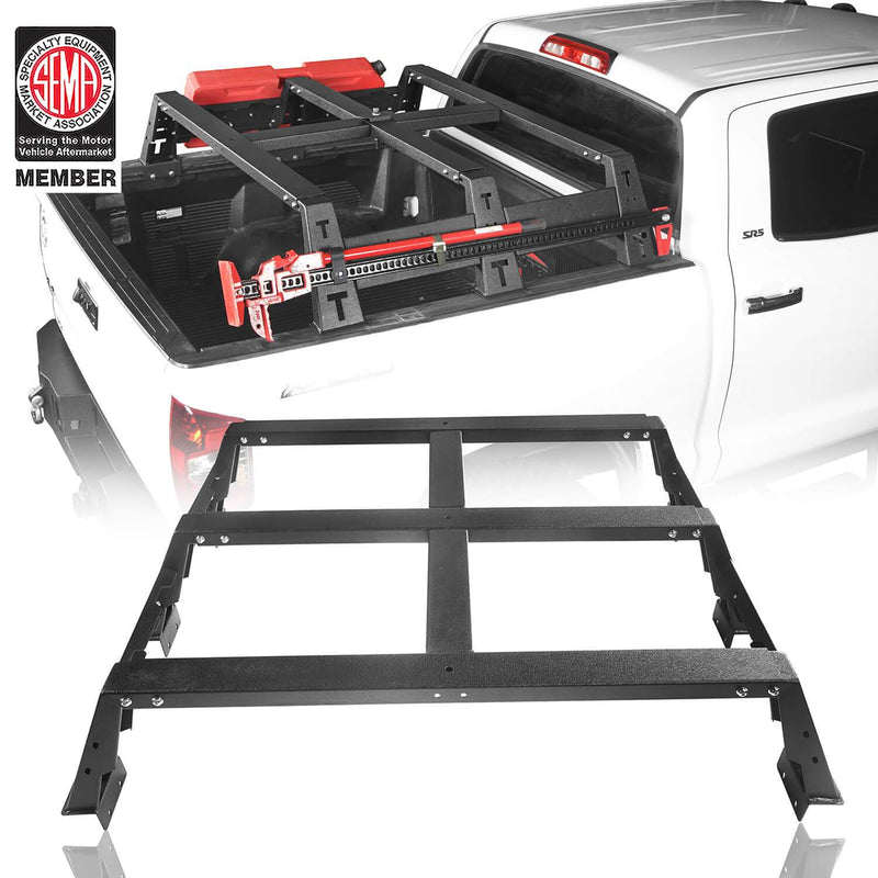 Load image into Gallery viewer, HookeRoad Roof Rack / Bed Rack / Roll Bar Bed Rack for 2014-2021 Toyota Tundra b5004+b5005+b5006 10
